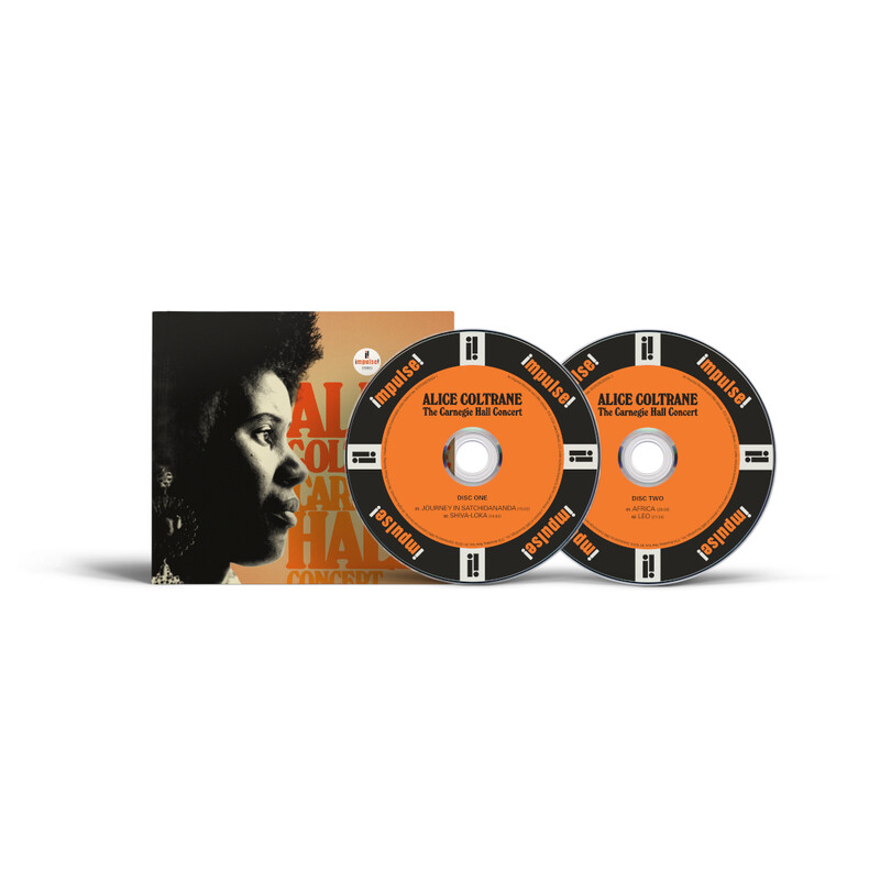 The Carnegie Hall Concert (1971) by Alice Coltrane - 2CD Digipak - shop now at JazzEcho store