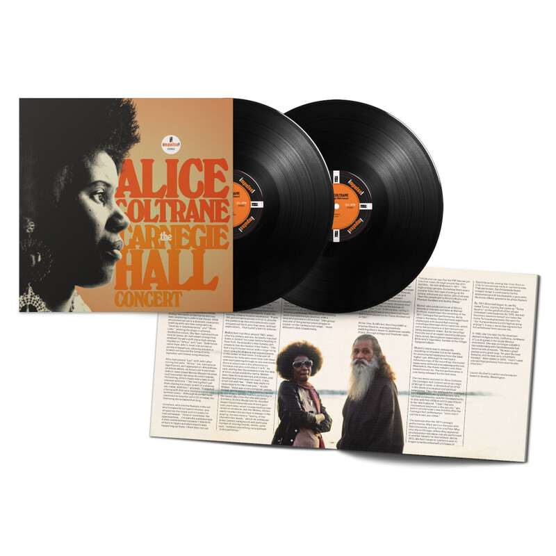 The Carnegie Hall Concert (1971) by Alice Coltrane - 2LP - shop now at JazzEcho store