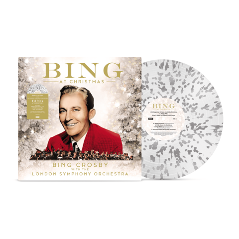 Bing At Christmas von Bing Crosby & The LSO - Farbige Vinyl jetzt im JazzEcho Store