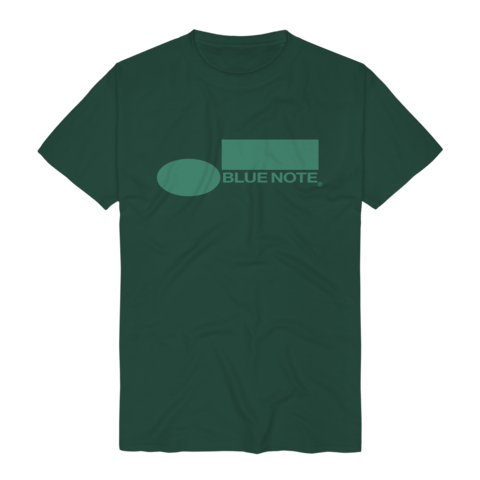 Blue Note Logo, bottle-green by Blue Note - T-Shirt - shop now at JazzEcho store