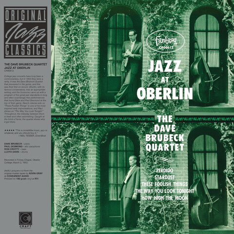 Jazz At Oberlin by The Dave Brubeck Quartet - LP - shop now at JazzEcho store