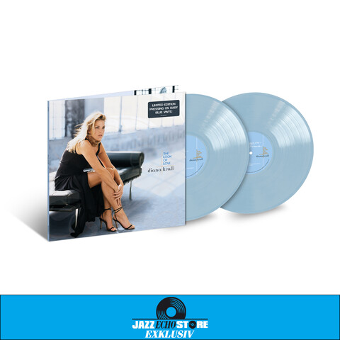 The Look Of Love von Diana Krall - Limitierte Farbige 2 Vinyl jetzt im JazzEcho Store