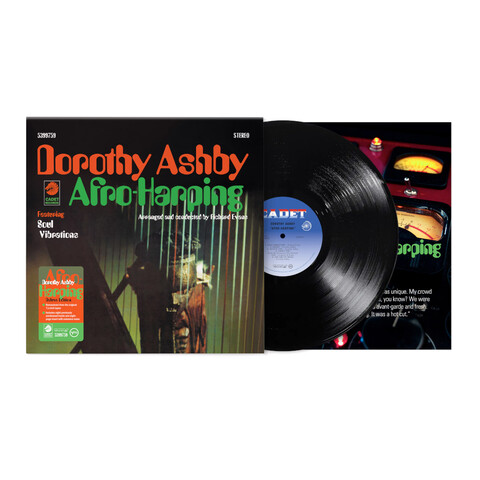 Afro-Harping Deluxe by Dorothy Ashby - 2LP - shop now at JazzEcho store