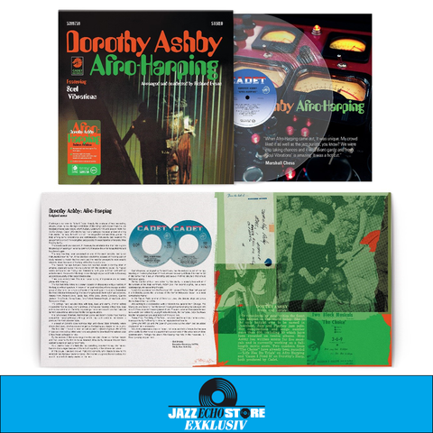 Afro-Harping Deluxe von Dorothy Ashby - 2LP - Clear Vinyl jetzt im JazzEcho Store