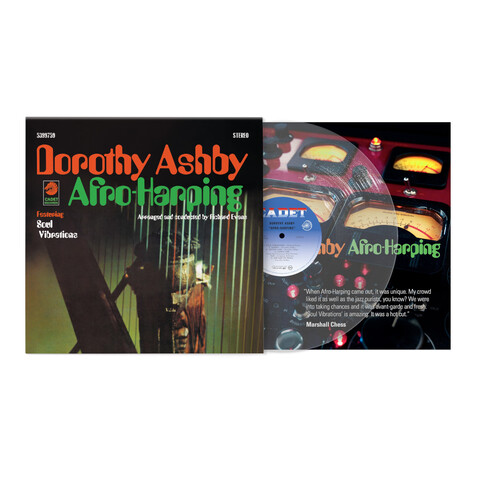 Afro-Harping Deluxe by Dorothy Ashby - 2LP - Clear Vinyl - shop now at JazzEcho store