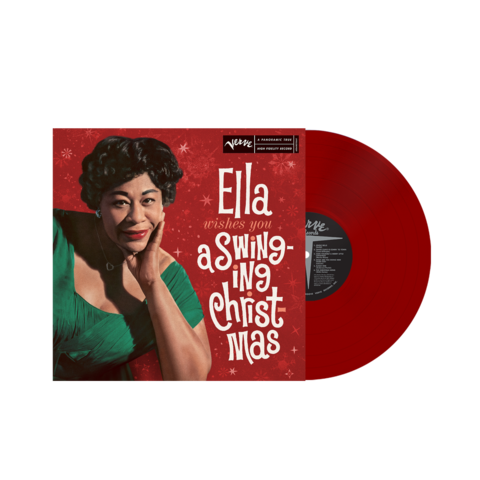 Ella Wishes You A Swinging Christmas von Ella Fitzgerald - Farbige Vinyl jetzt im JazzEcho Store