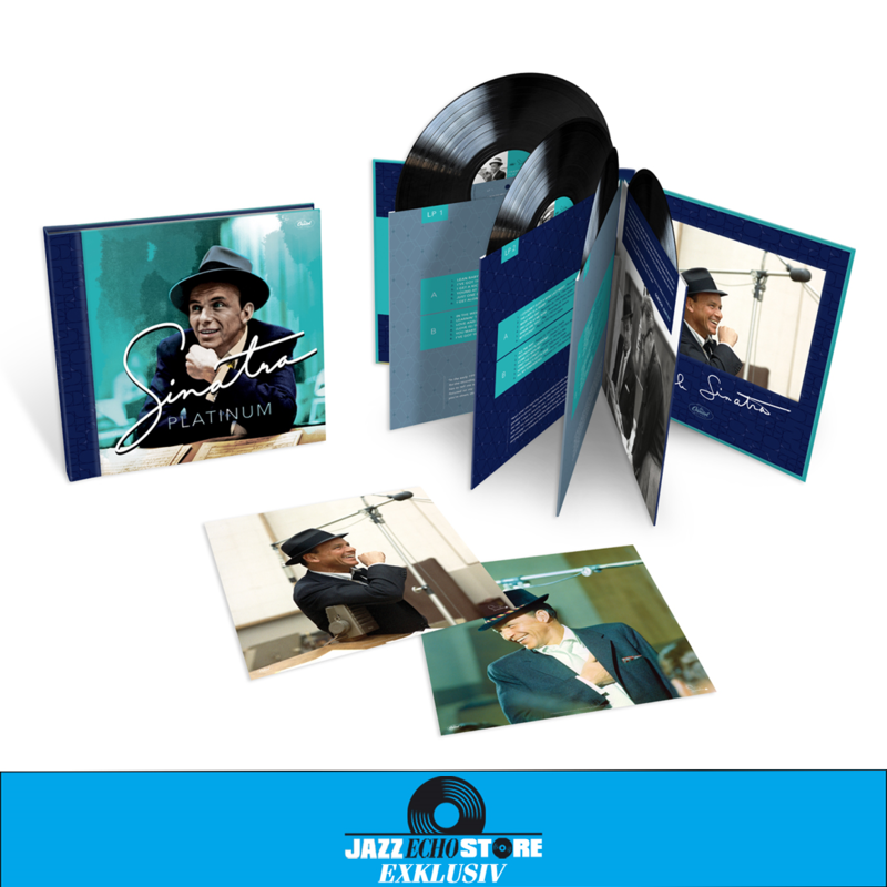 Platinum von Frank Sinatra - 4 Vinyl + Folio-Book + 2 Litho-Prints jetzt im JazzEcho Store