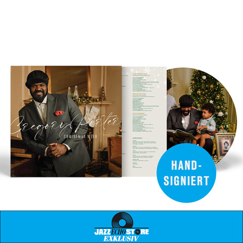Christmas Wish von Gregory Porter - Limitierte Bildplatte Vinyl + signierte Art Card jetzt im JazzEcho Store