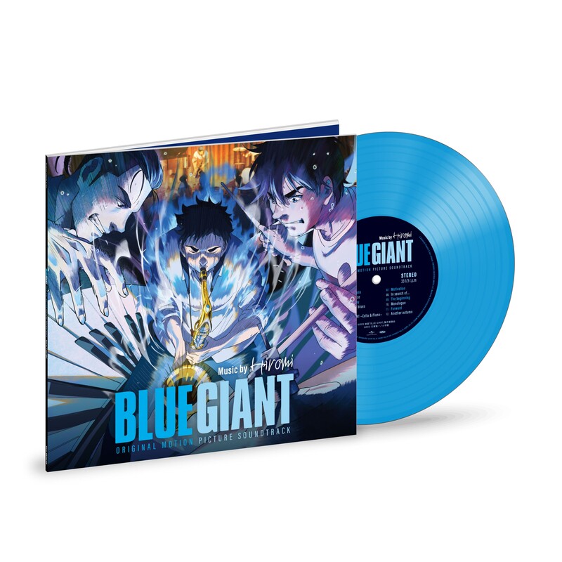 Blue Giant (O.S.T.) by Hiromi - Blue 2LP Vinyl - shop now at JazzEcho store