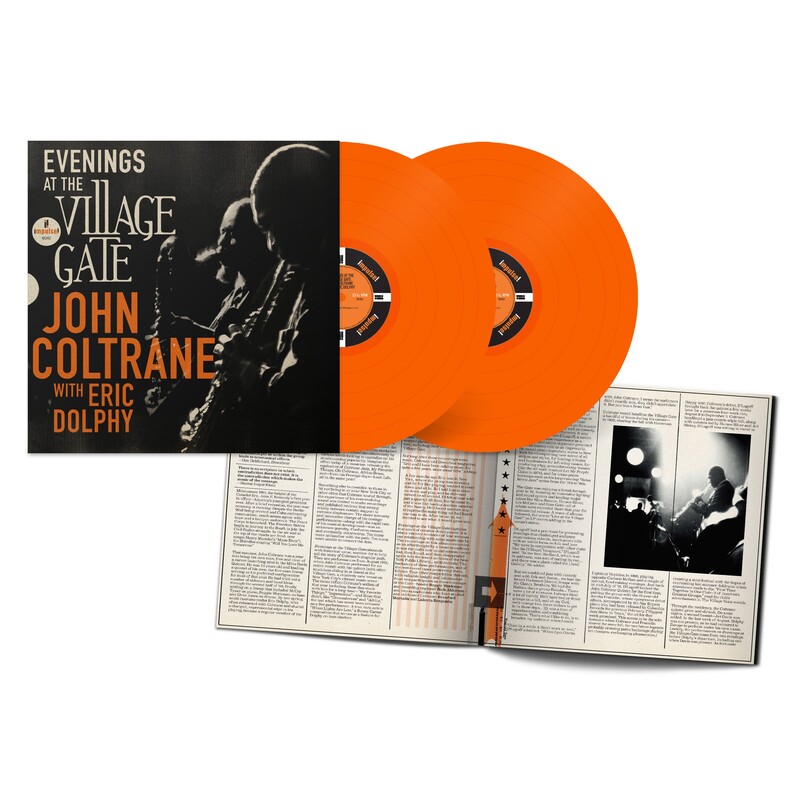 Evenings at the Village Gate: John Coltrane with Eric Dolphy von John Coltrane & Eric Dolphy - Limitierte Farbige 2 Vinyl jetzt im JazzEcho Store