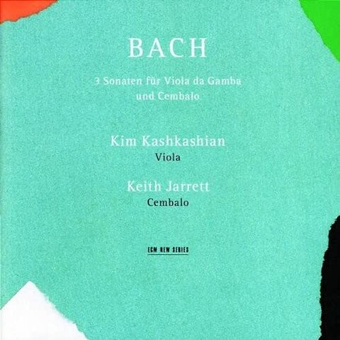 Johann Sebastian Bach: 3 Sonaten für Viola da Gamba und Cembalo by Keith Jarrett - CD - shop now at JazzEcho store