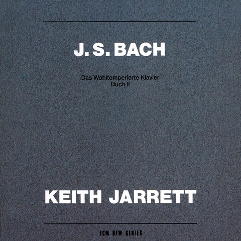 Johann Sebastian Bach: Das Wohltemperierte Klavier, Buch II by Keith Jarrett - 2CD - shop now at JazzEcho store
