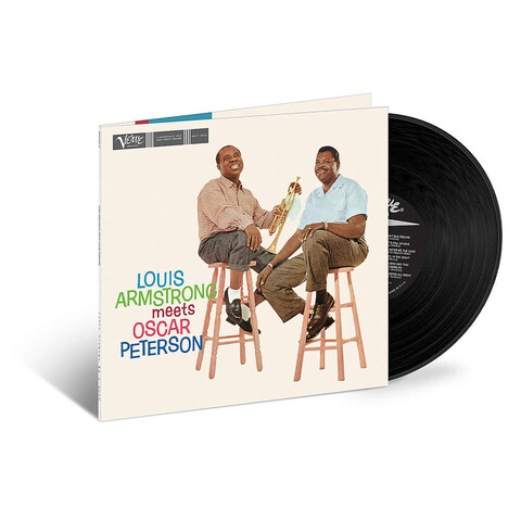 Louis Armstrong Meets Oscar Peterson by Louis Armstrong & Oscar Peterson - Vinyl - shop now at JazzEcho store