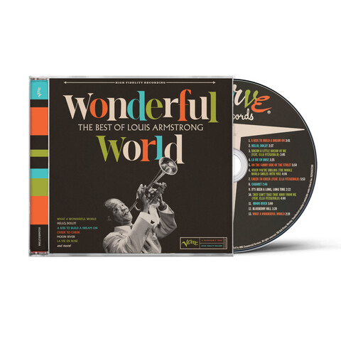 Wonderful World: The Best Of Louis Armstrong by Louis Armstrong - CD - shop now at JazzEcho store