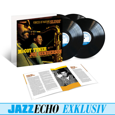 Forces of Nature: Live at Slugs von McCoy Tyner & Joe Henderson - 2LP + White Label jetzt im JazzEcho Store