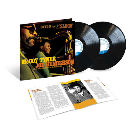 Forces of Nature: Live at Slugs von McCoy Tyner & Joe Henderson - 2LP jetzt im JazzEcho Store