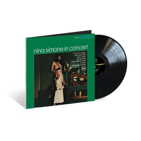 Nina Simone In Concert von Nina Simone - Acoustic Sounds Vinyl jetzt im JazzEcho Store