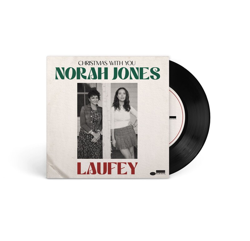 Christmas With You by Norah Jones / Laufey - 7inch Vinyl Single - shop now at JazzEcho store