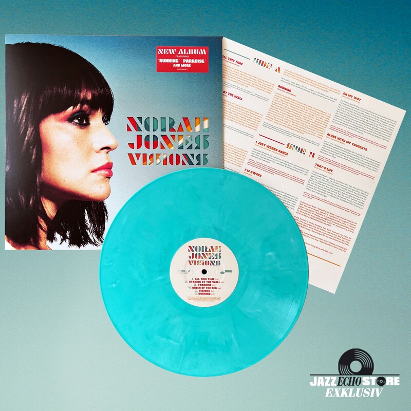 Visions von Norah Jones - Exklusive Teal Vinyl jetzt im JazzEcho Store