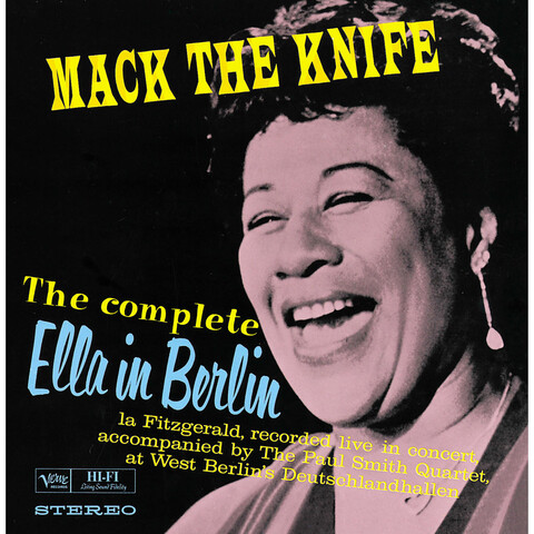 Mack The Knife: Ella In Berlin by Ella Fitzgerald - Vinyl - shop now at JazzEcho store