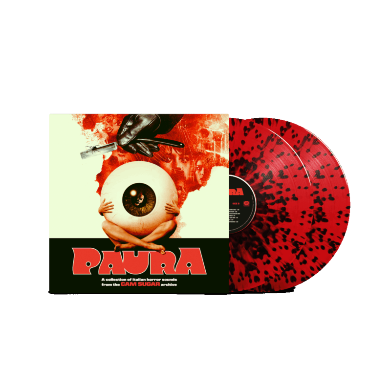 Paura - A Collection Of Italian Horror Sounds von Various Artists - Ltd. Splatter 2LP jetzt im JazzEcho Store