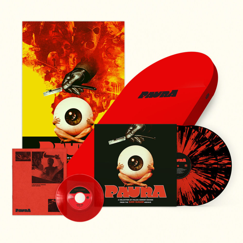 Paura - A Collection Of Italian Horror Sounds by Various Artists - Ltd. Tombstone Boxset - shop now at JazzEcho store