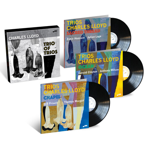 Trio of Trios von Charles Lloyd - 3LP Boxset jetzt im JazzEcho Store