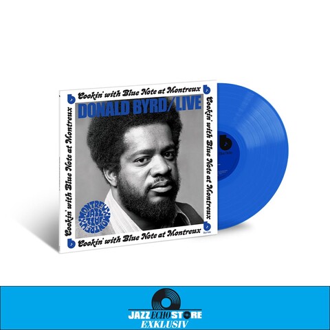 Live: Cookin' with Blue Note at Montreux von Donald Byrd - Limitierte Farbige Vinyl jetzt im JazzEcho Store