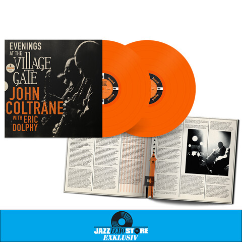 Evenings at the Village Gate: John Coltrane with Eric Dolphy by John Coltrane & Eric Dolphy - Limited Coloured 2 Vinyl - shop now at JazzEcho store