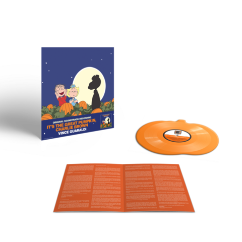 It's The Great Pumpkin, Charlie Brown by Vince Guaraldi - Limited Pumpkin-Shaped Vinyl LP - shop now at JazzEcho store
