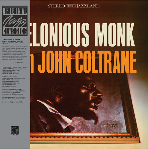 Thelonious Monk With John Coltrane by Thelonious Monk & John Coltrane - LP - shop now at JazzEcho store
