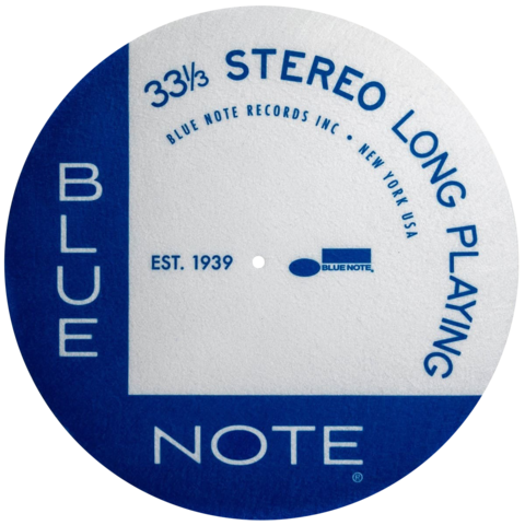 Label von Blue Note - Slipmat jetzt im JazzEcho Store