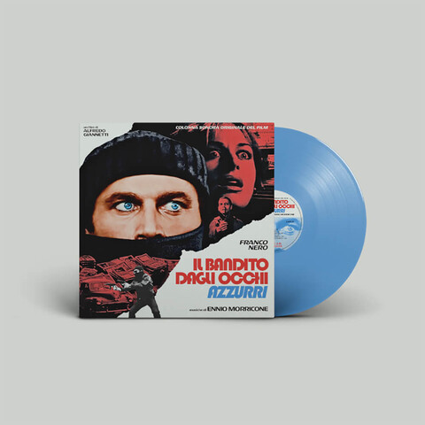 Il Bandito Dagli Occhi Azzurri "The Blue-Eyed Bandit" (Limited Transparent Blue LP) by Ennio Morricone - LP - shop now at JazzEcho store