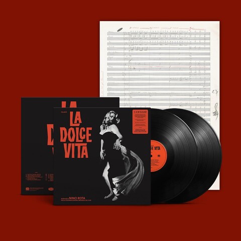La Dolce Vita (Original Motion Picture Soundtrack) von Nino Rota - 2LP jetzt im JazzEcho Store