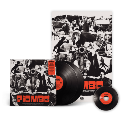 Piombo - The Crime - Funk Sound Of Italian Cinema In The Years Of Lead (1973-81) by Various Artists - Limited Excl. 2LP + 7inch - shop now at JazzEcho store