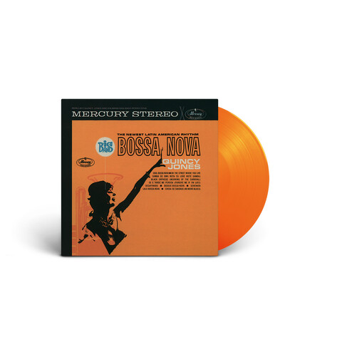 Big Band Bossa Nova by Quincy Jones - 1LP - Colour Orange Vinyl - shop now at JazzEcho store