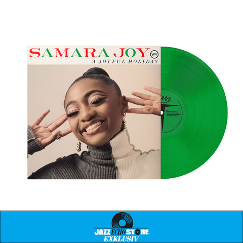 A Joyful Holiday by Samara Joy - Limited Coloured Vinyl - shop now at JazzEcho store