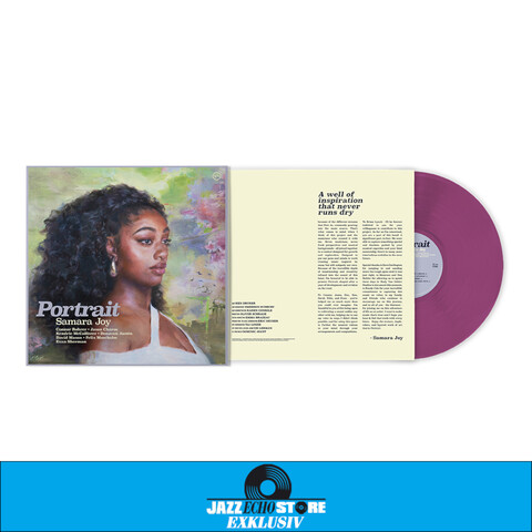 Portrait by Samara Joy - LP - Exclusive Colored Opaque Orchid Vinyl - shop now at JazzEcho store