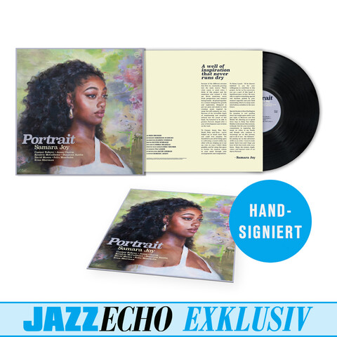 Portrait by Samara Joy - LP + Signed Art Card - shop now at JazzEcho store