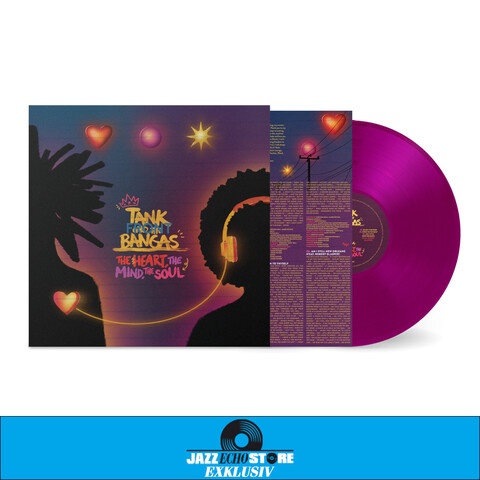 The Heart, The Mind, The Soul by Tank And The Bangas - LP - Exkl. Colored Neon Violet Vinyl - shop now at JazzEcho store