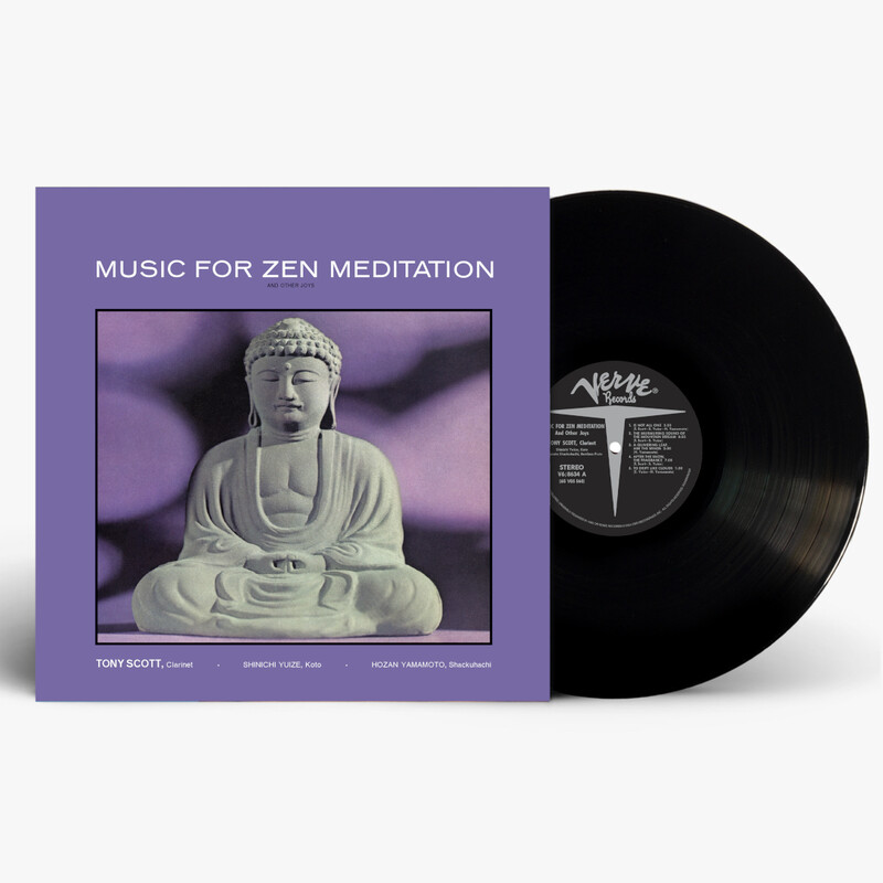 Music For Zen Meditation by Tony Scott - Verve By Request Vinyl - shop now at JazzEcho store