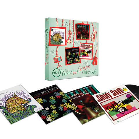 Verve Wishes You A Swinging Christmas! (4LP Boxset) von Various Artists - LP-Boxset jetzt im JazzEcho Store