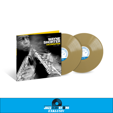 Celebration, Volume 1 by Wayne Shorter - 2LP - Exclusive Gold Coloured Vinyl - shop now at JazzEcho store