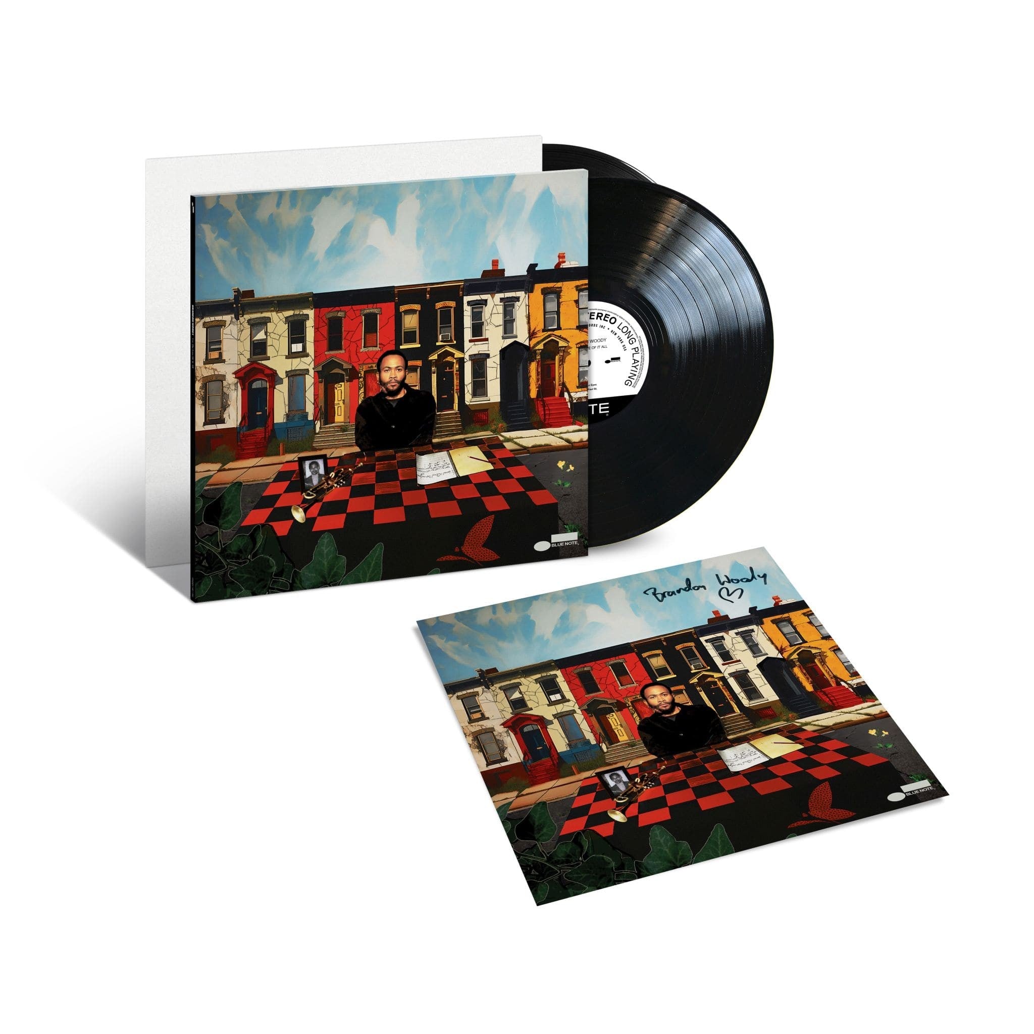 Brandon Woody For The Love Of It All LP + Whitelabel + Signed Art Card 407145