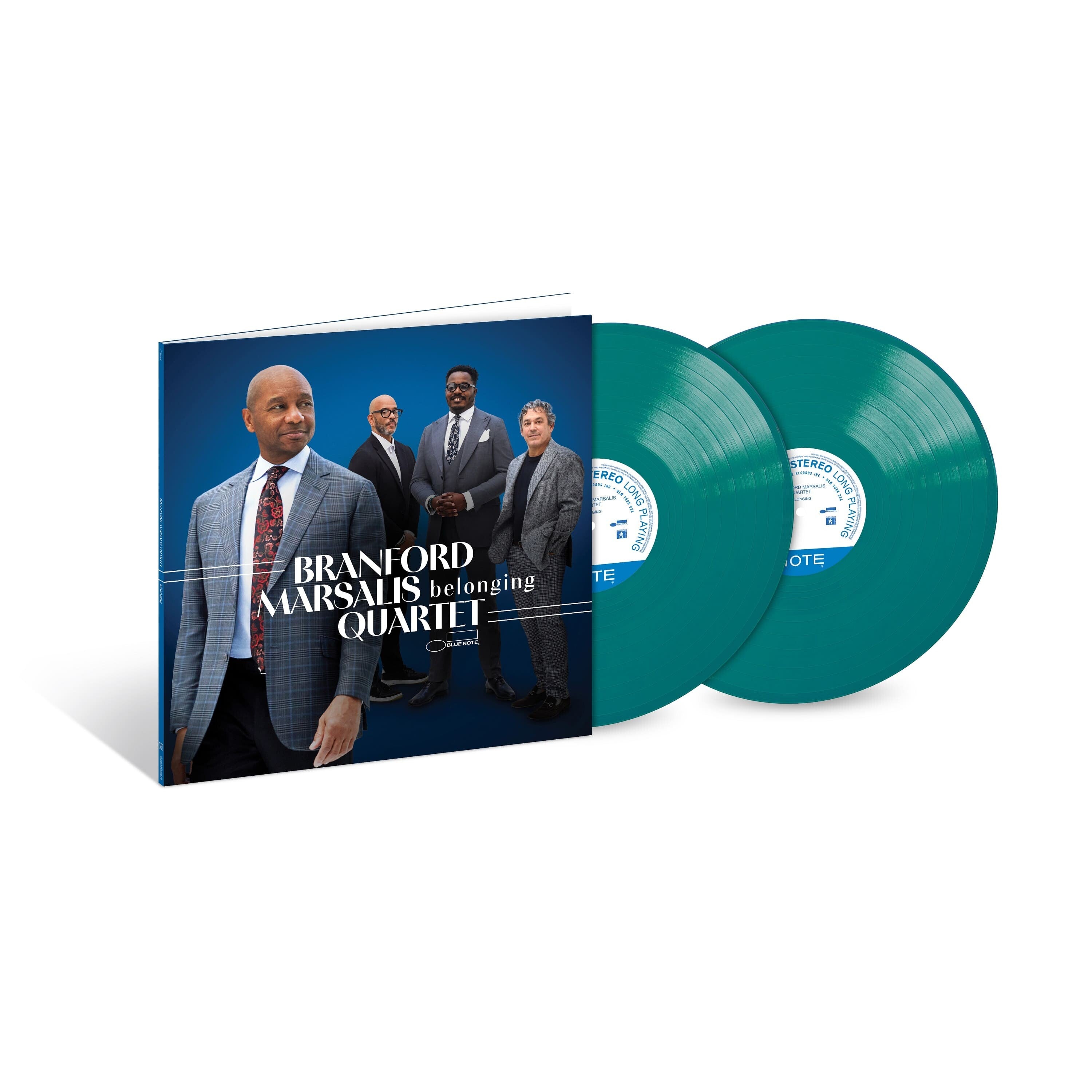 Branford Marsalis Quartet Belonging 2LP Petrol transparent 395885