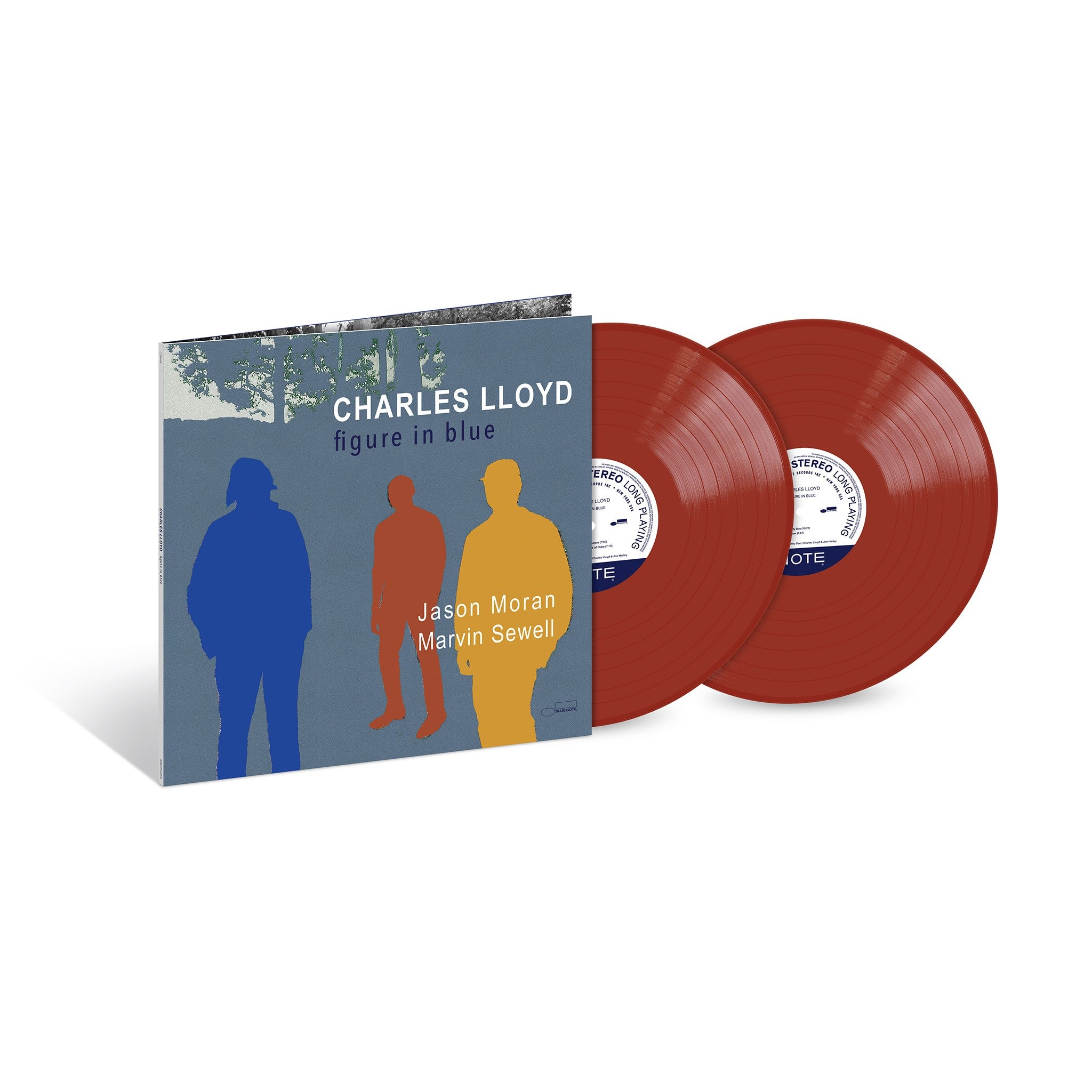 Charles Lloyd Figure In Blue Exclusive Red 2LP + signed Art Card 418392