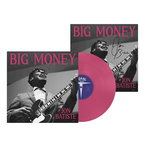 Jon Batiste - BIG MONEY (Hot Pink LP + Signed Art Card)