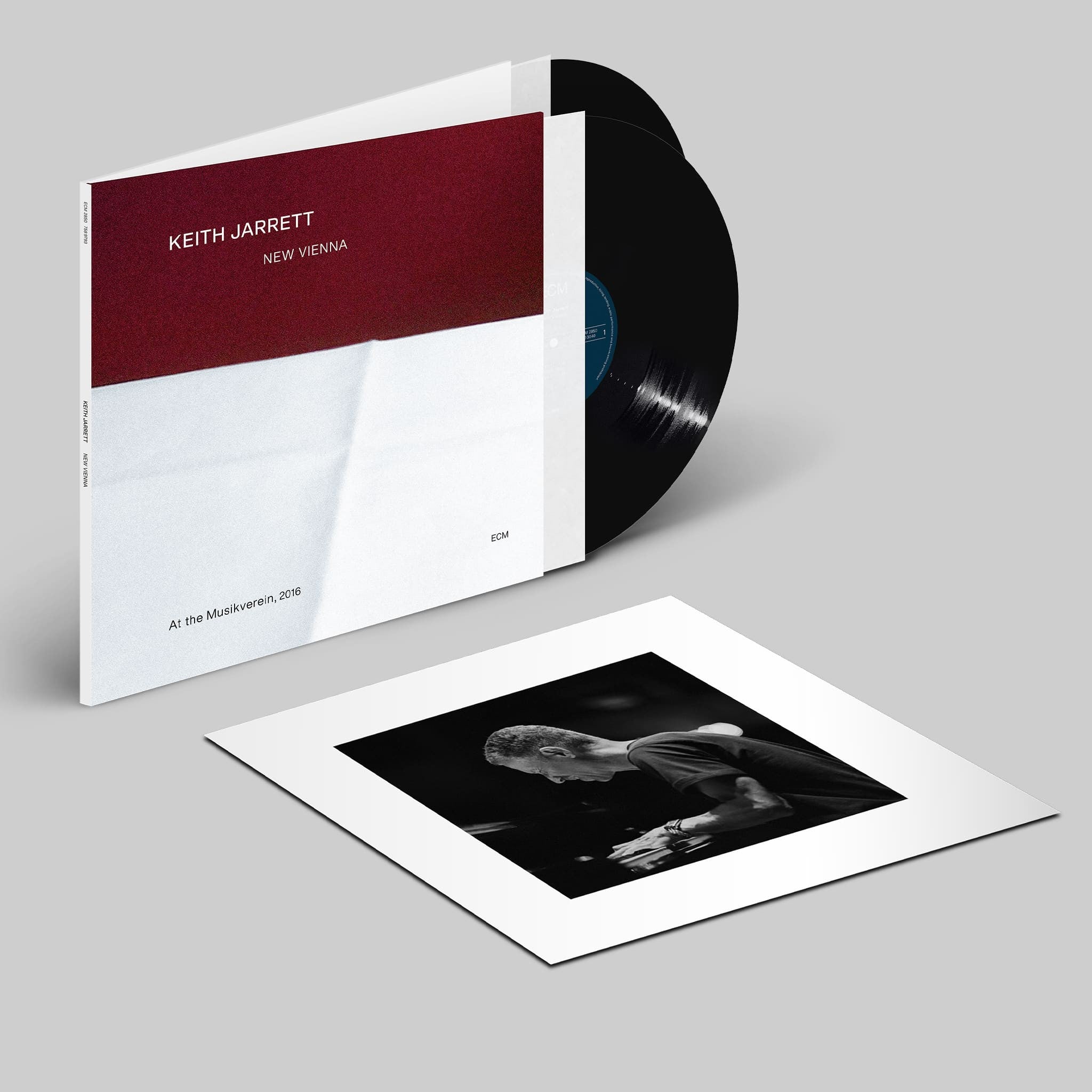 Keith Jarrett New Vienna 2LP + Art Card 408549