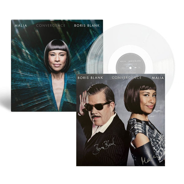 Malia & Boris Blank - Convergence (Ltd. Ed. Clear Vinyl LP + Signed Art Card)