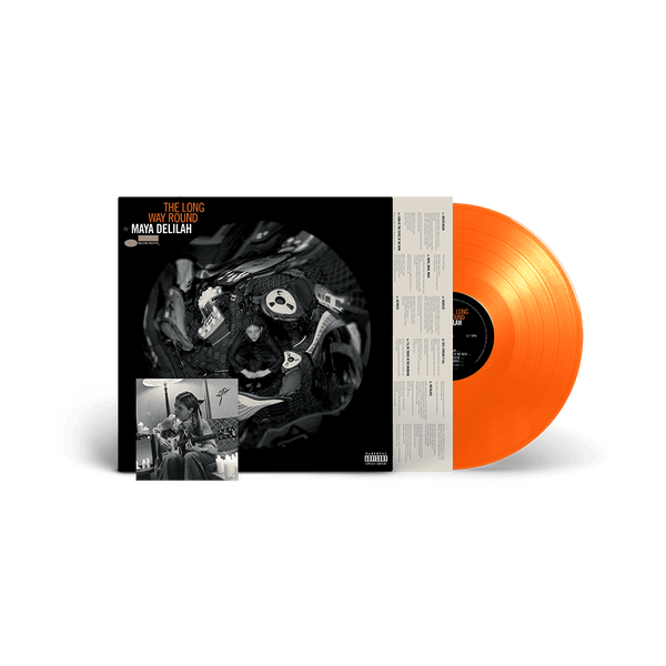 Maya Delilah - The Long Way Round (Orange Vinyl + Signed Artcard)